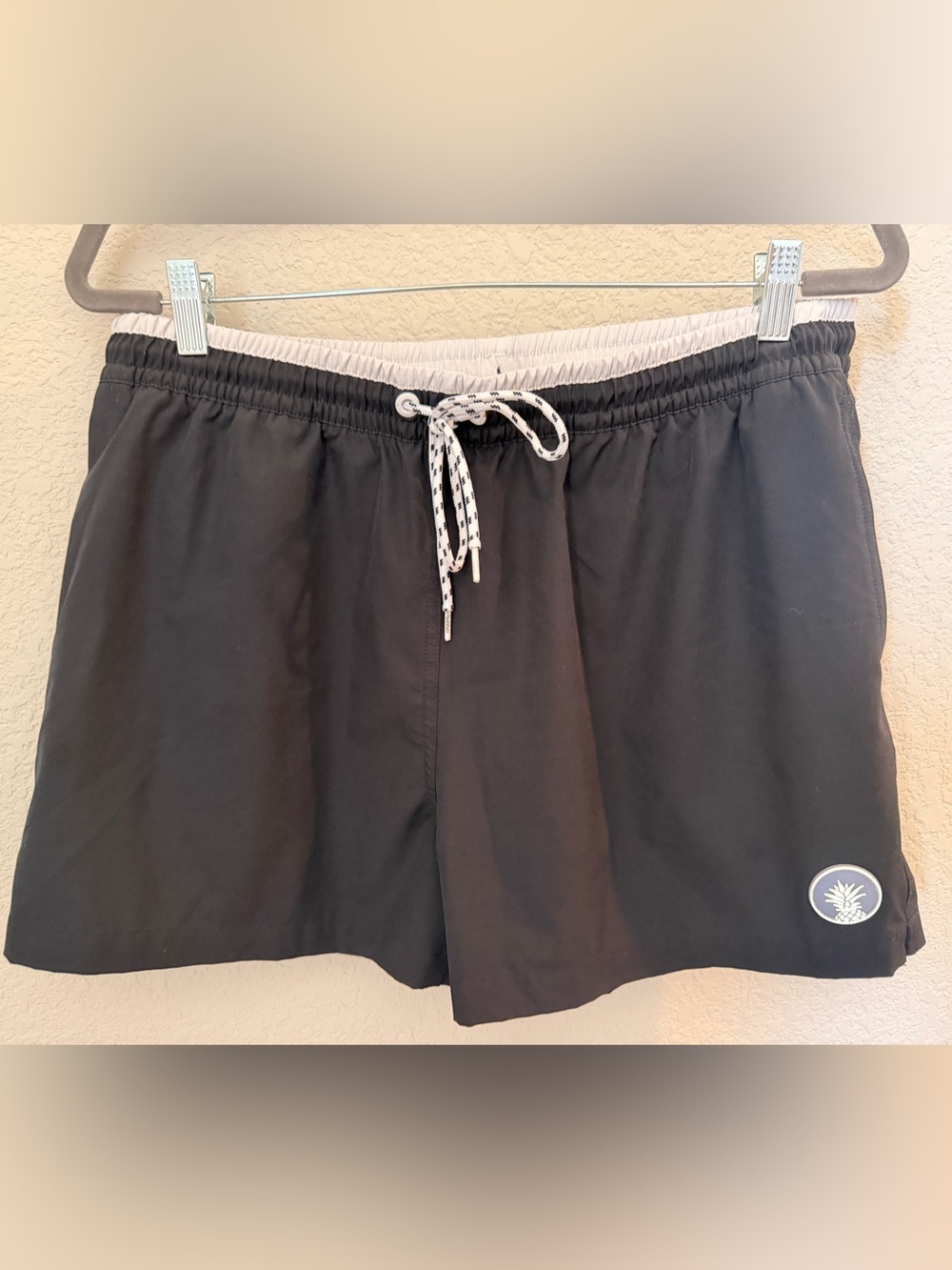 Men’s Chubbies Black Swimming Trunks XL